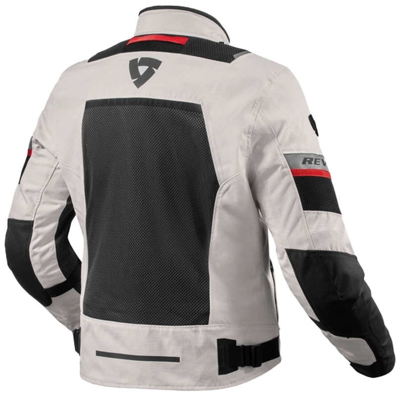 Motorradjacke Revit Tornado 4 H2O schwarz-silber