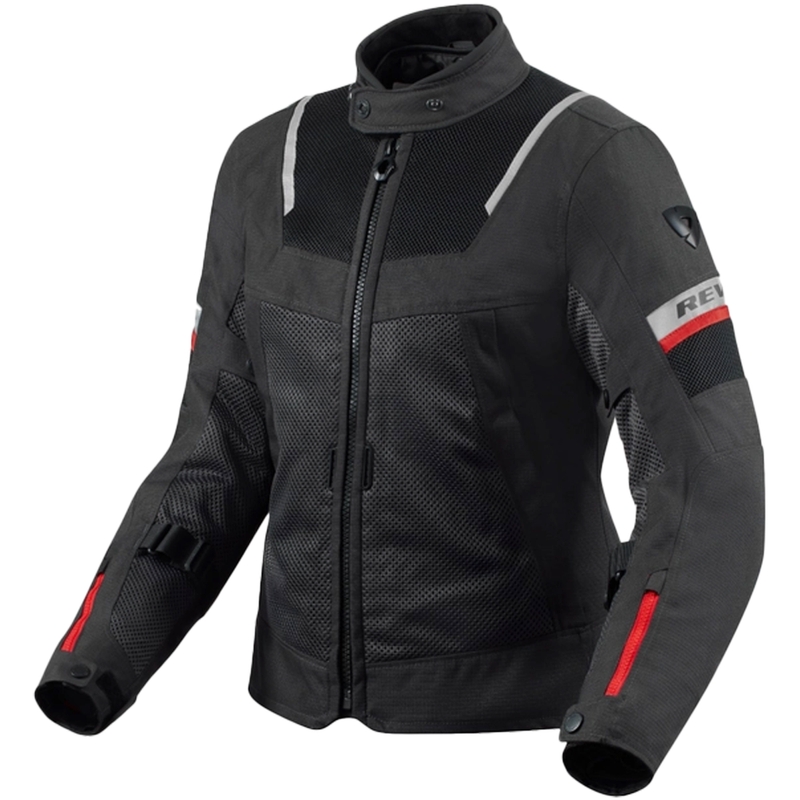 Revit Tornado 4 H2O Motorradjacke für Damen schwarz-anthrazit