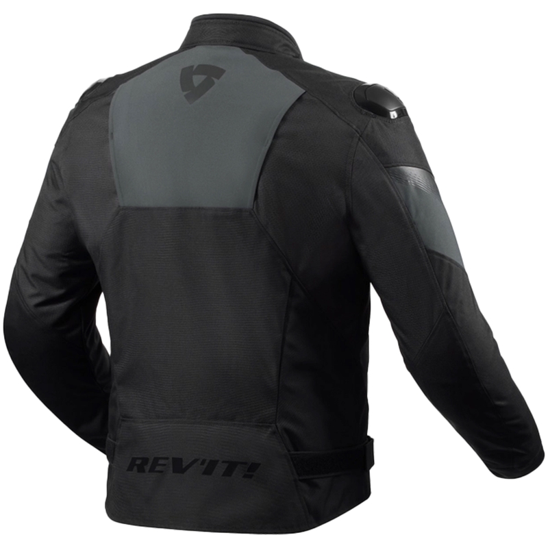 Revit Control H2O Motorradjacke schwarz-anthrazit