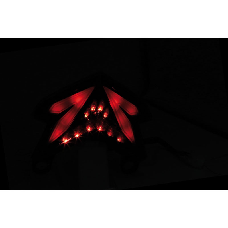 Highsider Smart LED Rücklicht für Kawasaki Ninja Zx-6 R, Z 800 Motorräder