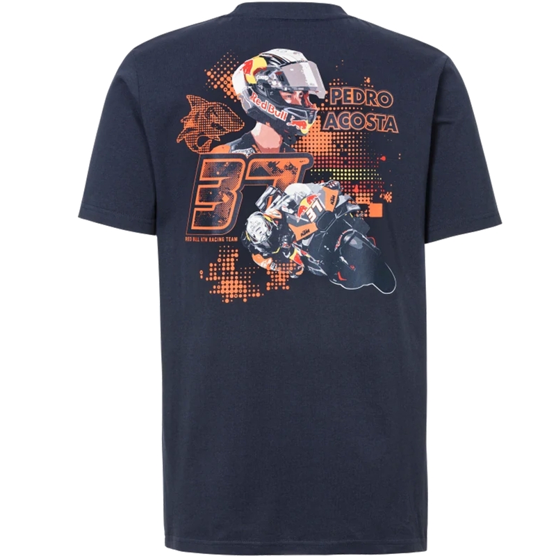 KTM Pedro Acosta T-Shirt dunkelblau