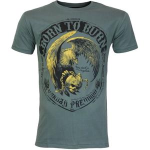 Yakuza Premium Born To Burn Flying Riots Los Angeles T-Shirt olivgrün