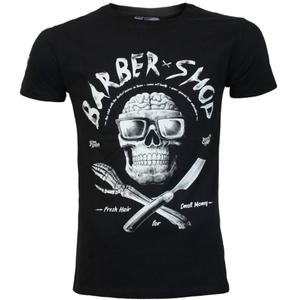Yakuza Premium Broken Legend T-Shirt - Barber Shop schwarz