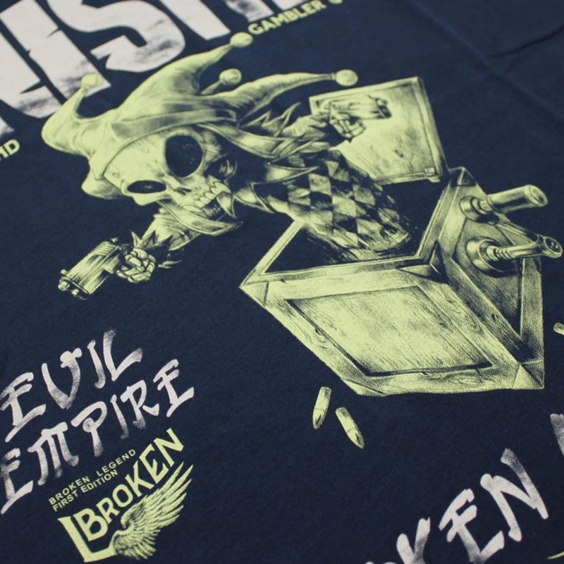 Yakuza Premium Broken Legend T-Shirt - Finisher dunkelblau