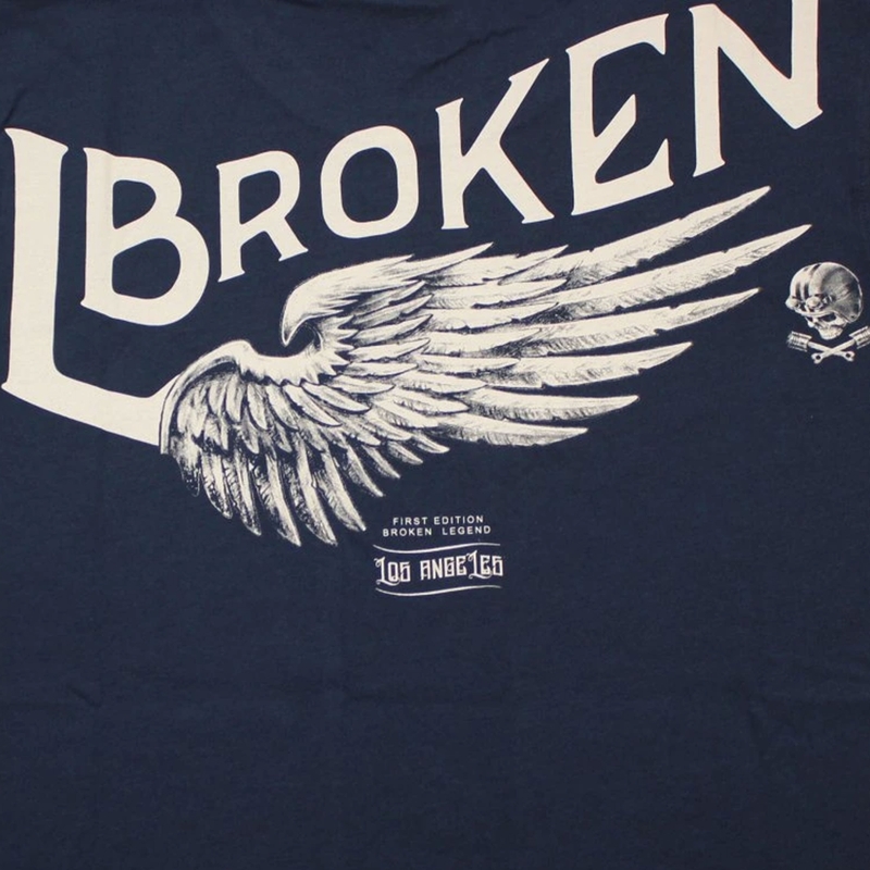 Yakuza Premium Broken Legend T-Shirt - Finisher dunkelblau