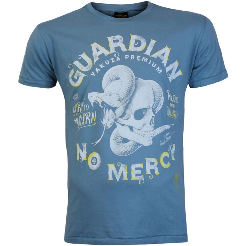 Yakuza Premium Guardian No Mercy T-Shirt blau