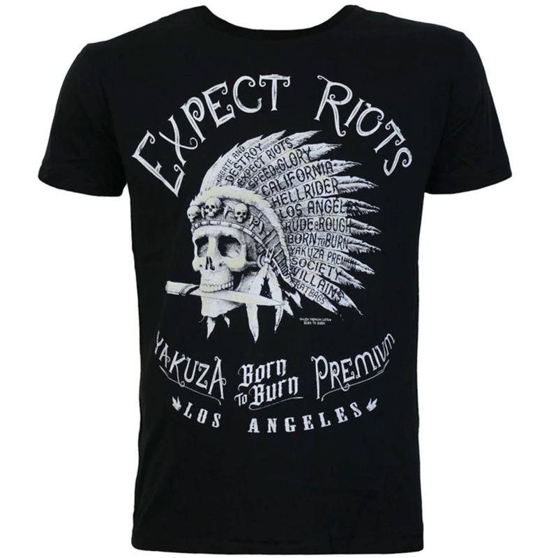 Yakuza Premium Expect Riots T-Shirt - Los Angeles schwarz