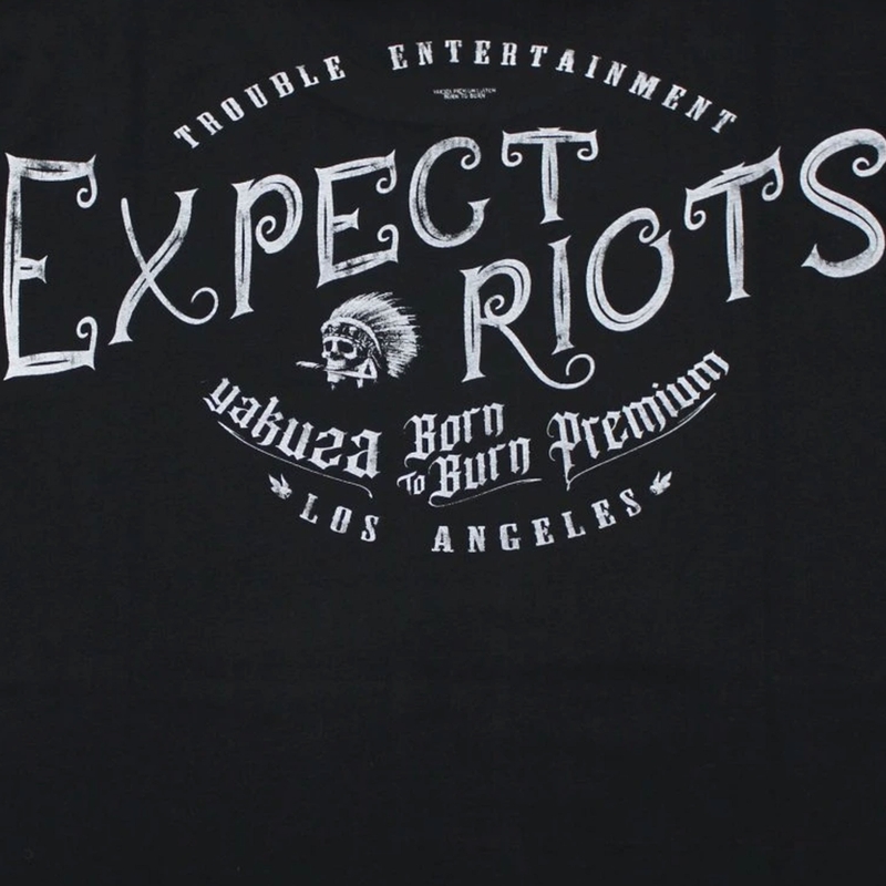 Yakuza Premium Expect Riots T-Shirt - Los Angeles schwarz