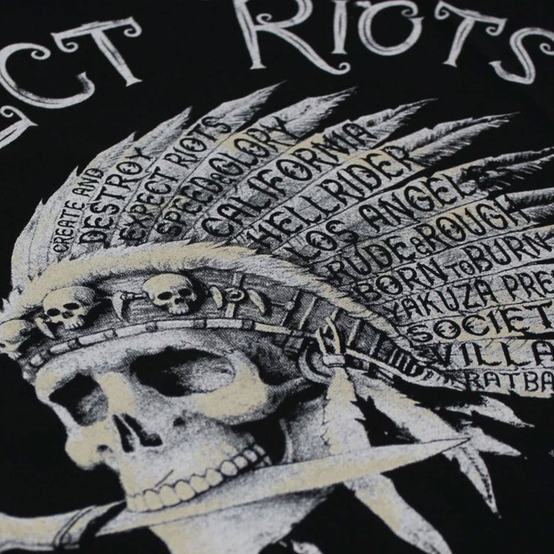 Yakuza Premium Expect Riots T-Shirt - Los Angeles schwarz