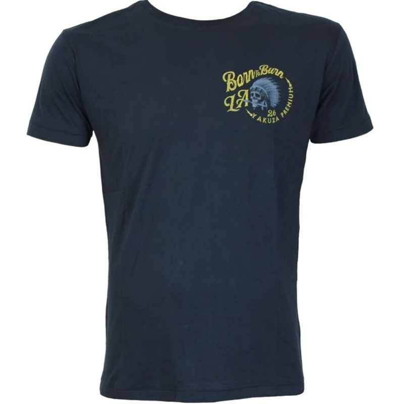 Yakuza Premium Rude and Rough T-Shirt - Los Angeles dunkelblau