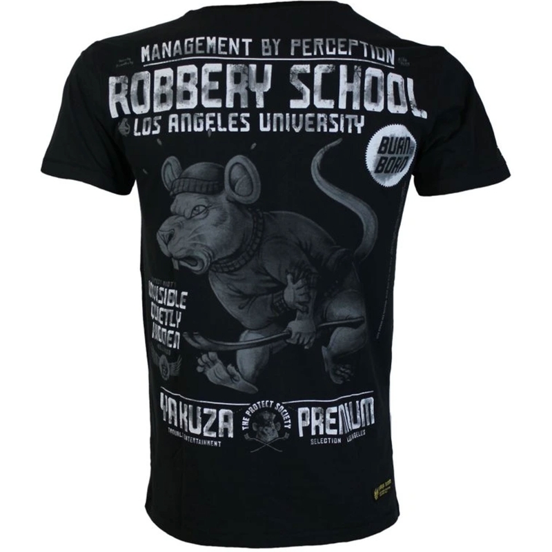 Yakuza Premium Robbery School T-Shirt - Los Angeles schwarz