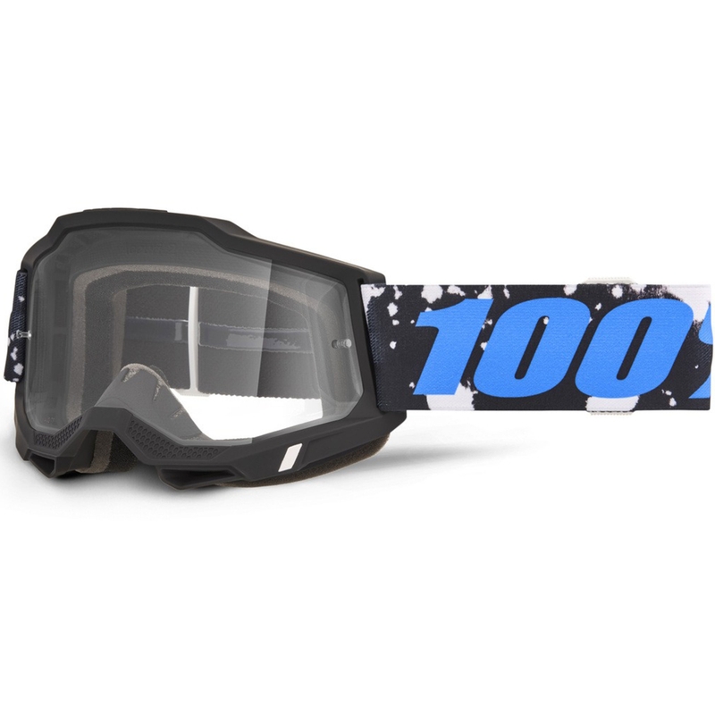 100% Accuri 2 Callisto Motocross-Brille mit klarem Plexiglas