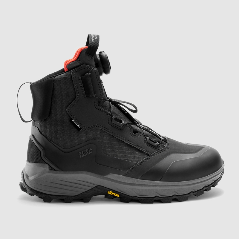Motorradstiefel Rebelhorn Defender schwarz