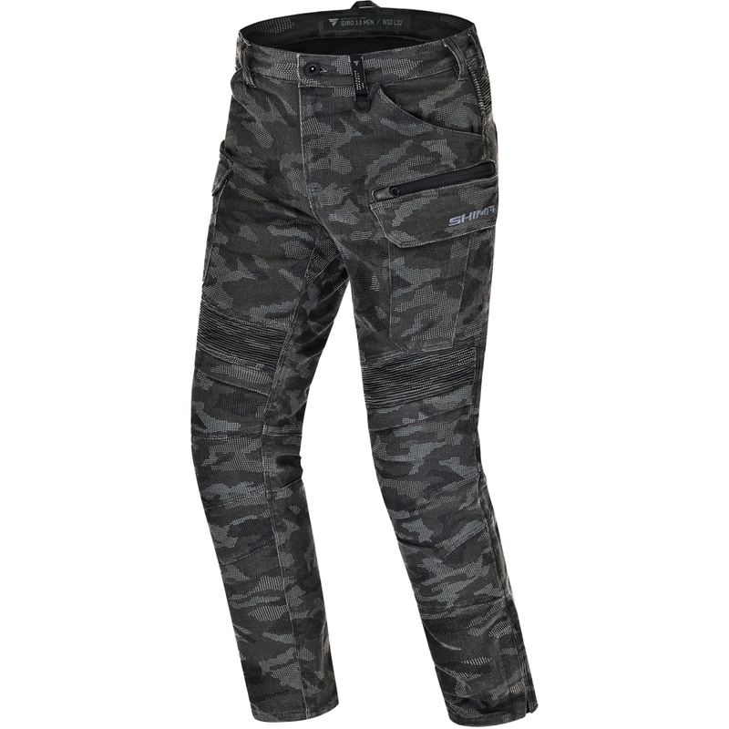 Damen Motorradshorts Shima Giro 3.0 camo