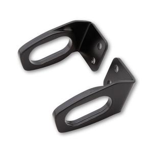 Original LED-Blinkerhalter Highsider Pro für Honda Motorrad-Kennzeichen, schwarz