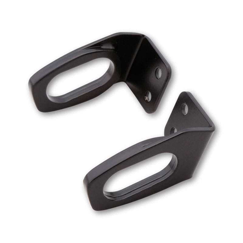 Original LED-Blinkerhalter Highsider Pro für Honda Motorrad-Kennzeichen, schwarz