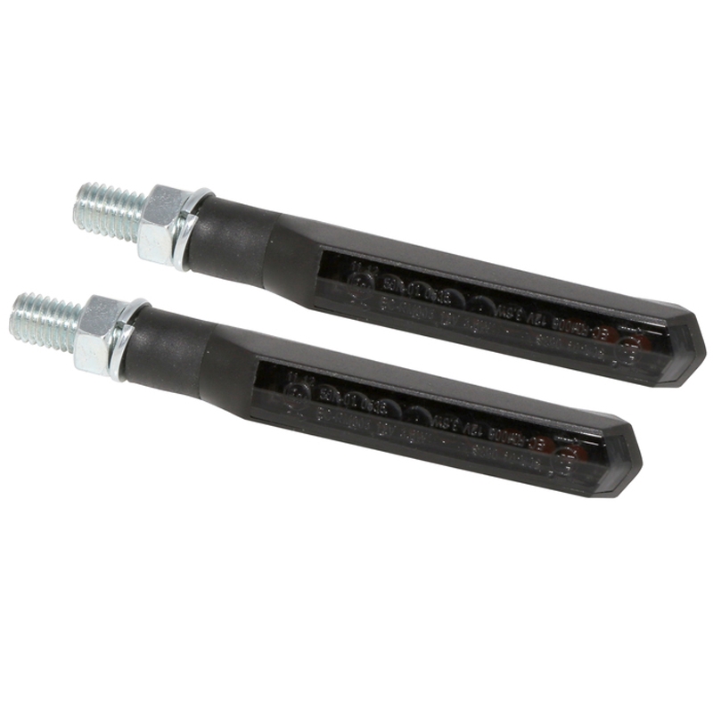 Motorradblinker Highsider Smart Run-TS LED schwarz