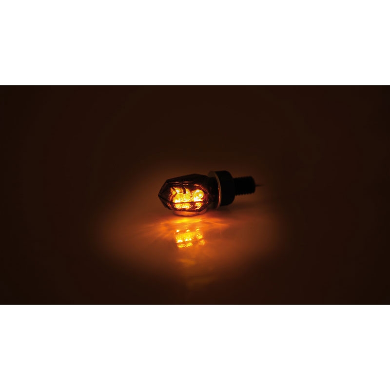 Highsider Smart Tiny LED Motorradblinker schwarz