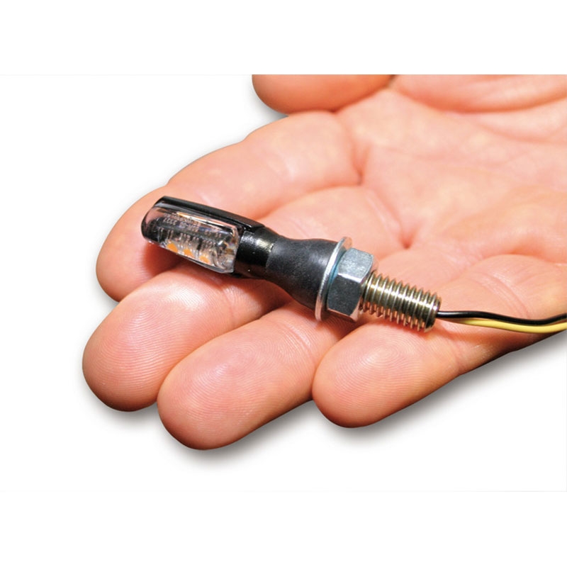 Motorradblinker Highsider Smart SPARK LED schwarz