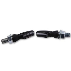 Motorradblinker Highsider Smart SPARK LED schwarz mit Rauchglas
