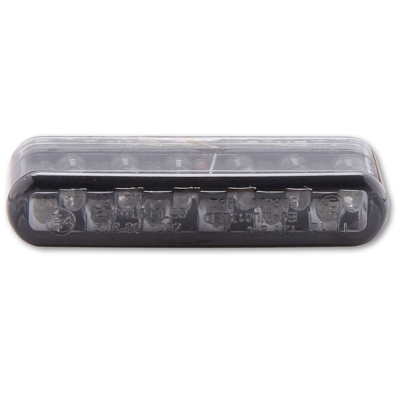 Motorradblinker Highsider Smart Shorty LED rauchgrau