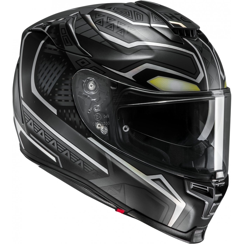 Integral Motorradhelm HJC RPHA 70 Black Panther Marvel MC5SF Ausverkauf
