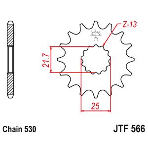 Ritzel JT JTF 566-15 15T, 530