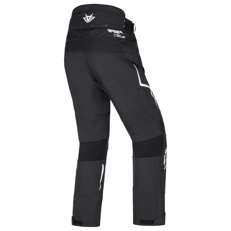 RSA Bolt Motorrad Cropped Hose Schwarz-Weiß