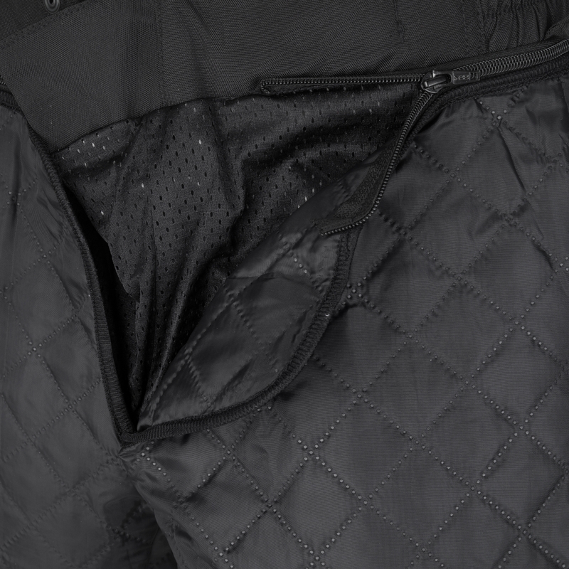 RSA EXO 2 Damen Motorrad Cropped Hose Schwarz