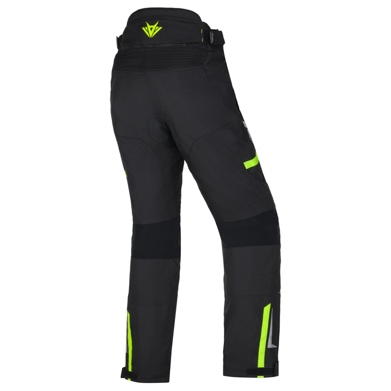 Motorradshorts RSA EXO 2 Schwarz-Neongelb Damen