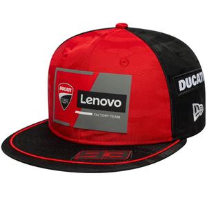 Kappe REP MM 9FIFTY RC FLAT VISOR DUCATI schwarz
