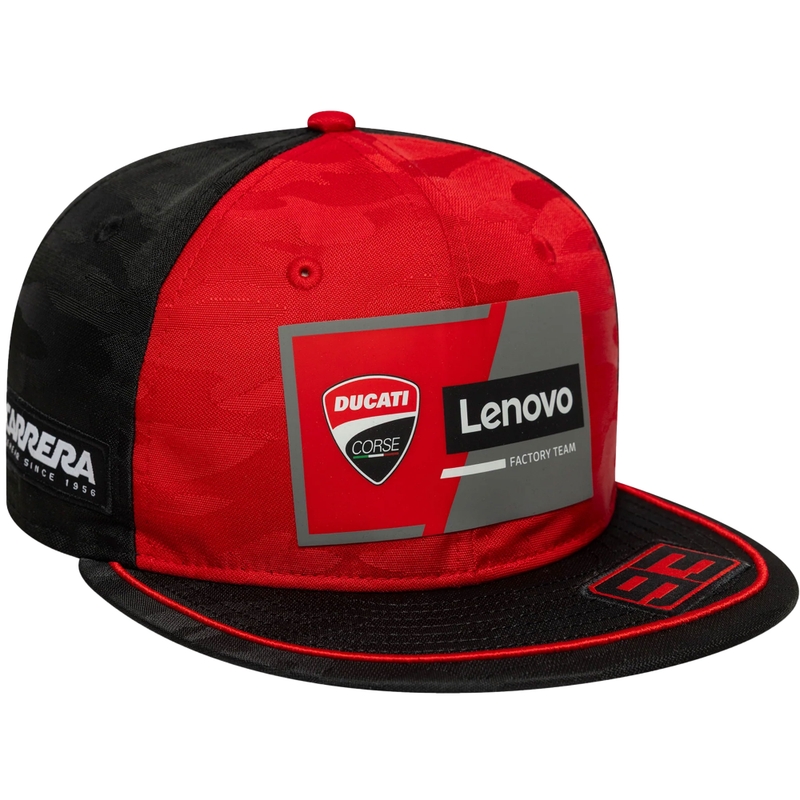 Kappe REP MM 9FIFTY RC FLAT VISOR DUCATI schwarz