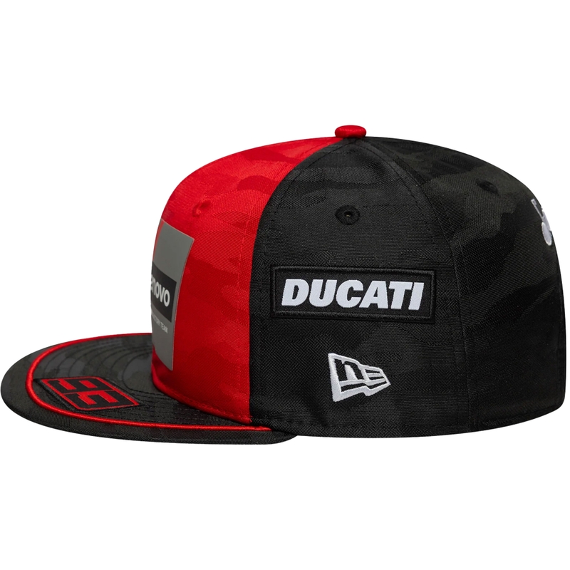 Kappe REP MM 9FIFTY RC FLAT VISOR DUCATI schwarz