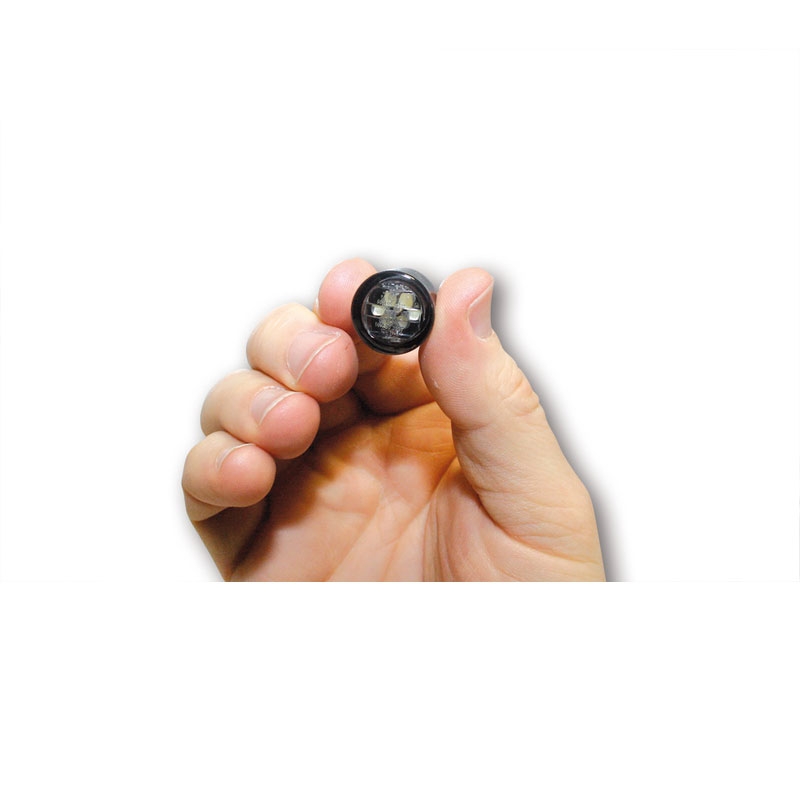 Highsider Smart Micro Pin LED Motorradblinker schwarz