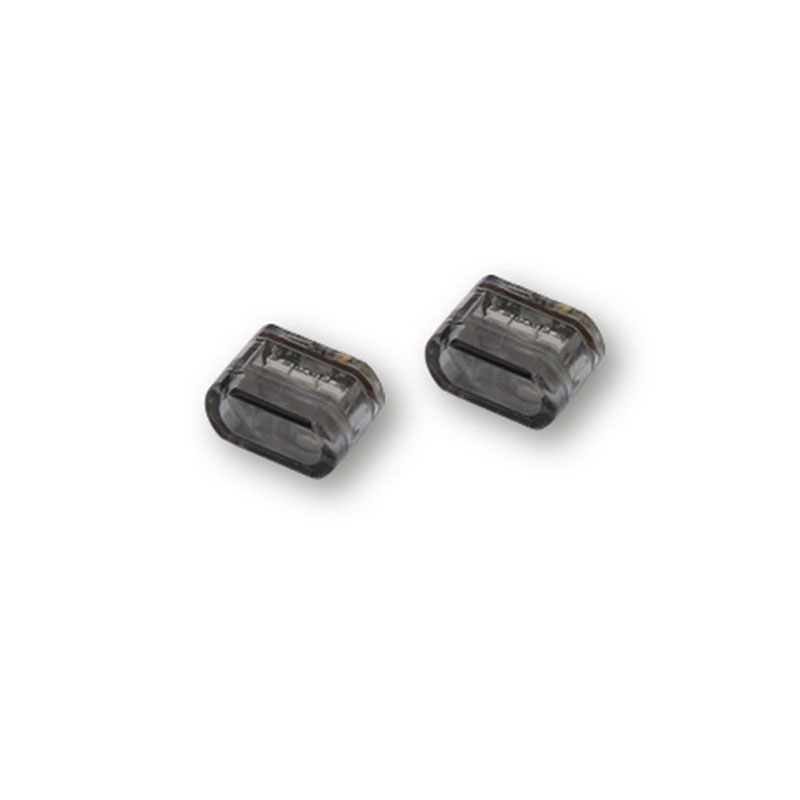 Motorradblinker Highsider Smart Module 2 LED rauchgrau