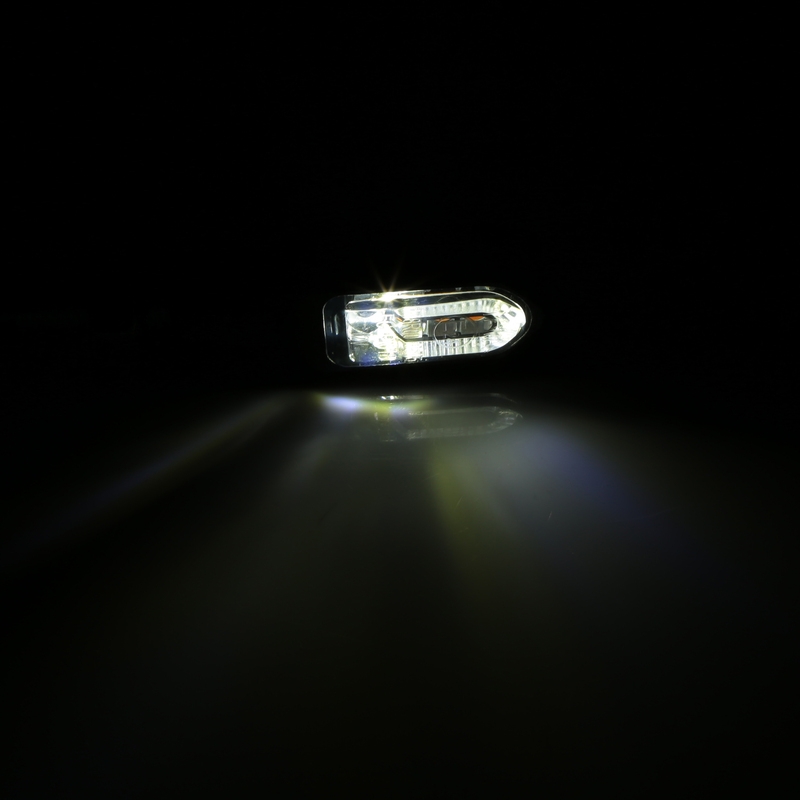 Motorradblinker Highsider Smart Namiko-TS LED 2in1 schwarz