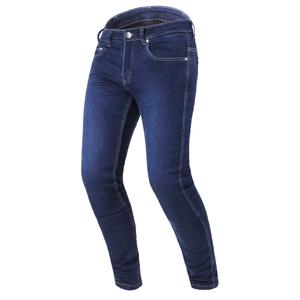 RSA Route CE Blau Beschnittene Motorradjeans