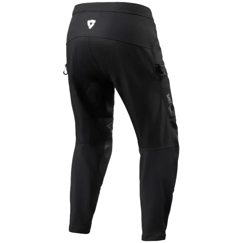 Revit Surface kurze Motorradhose schwarz