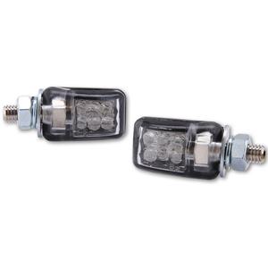 Motorradblinker Highsider Smart Picco LED schwarz