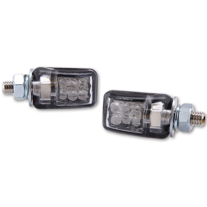 Motorradblinker Highsider Smart Picco LED schwarz
