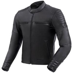 Rebelhorn Hunter II Motorradjacke aus schwarzem Leder