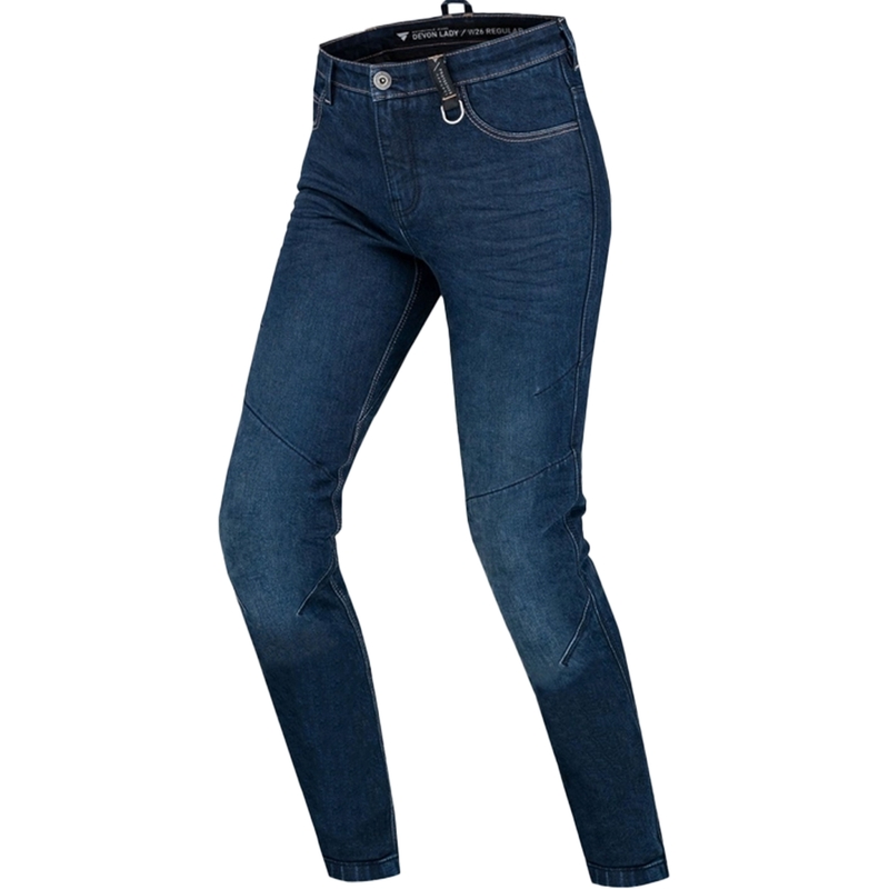 Shima Devon dunkelblaue Motorradjeans für Damen