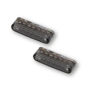 Motorradblinker Highsider Smart Shorty LED 3in1 schwarz