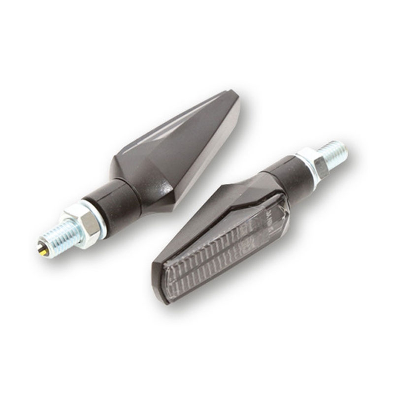 Motorradblinker Highsider Smart Fineline LED 3in1 schwarz