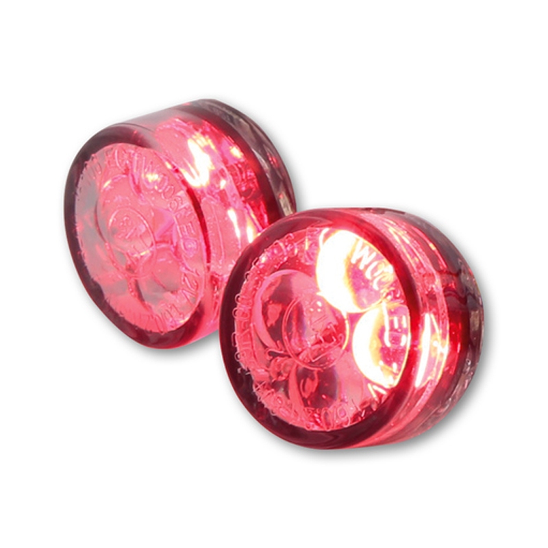 Motorradblinker Highsider Smart Module Sixteen LED 3in1 rauchgrau