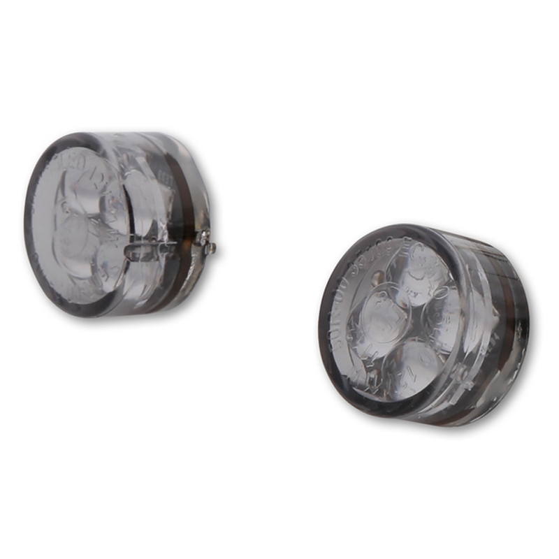 Motorradblinker Highsider Smart Module Sixteen LED 3in1 rauchgrau