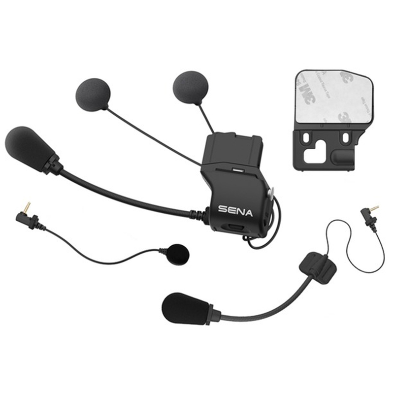 Helmhalterung mit Zubehör für Sena 20S/20S EVO/30K Headset (schlanke Kopfhörer)