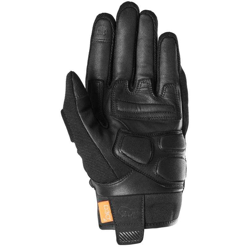 Furygan Jet D3O Evo Motorradhandschuhe schwarz-rot