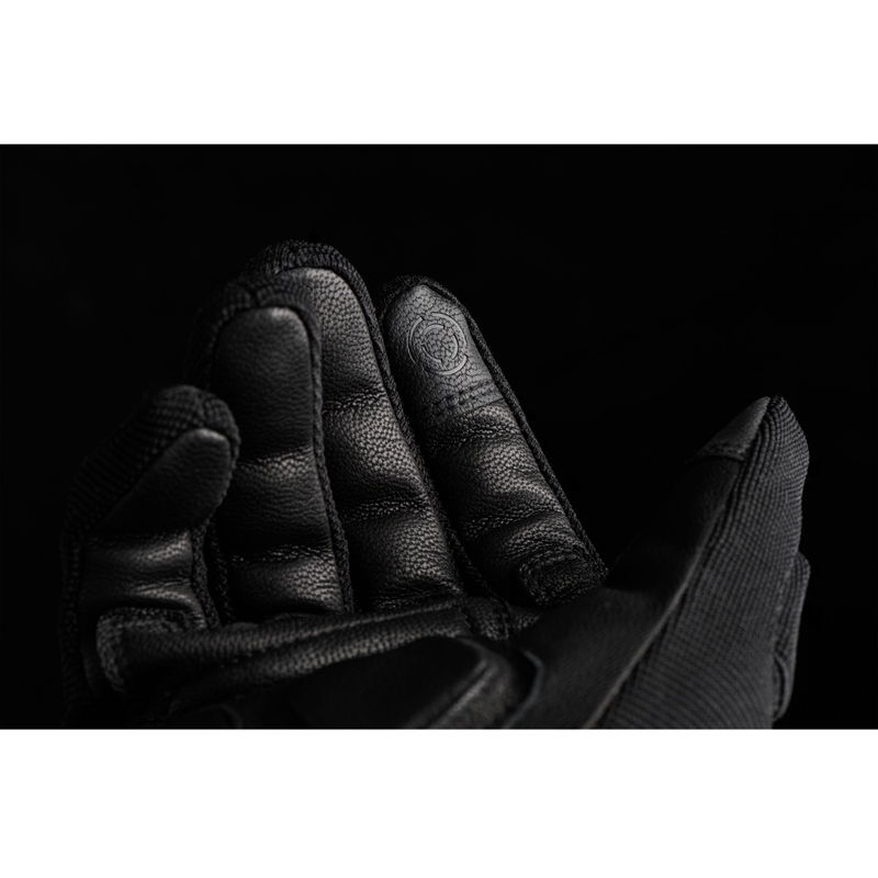Furygan Jet D3O Evo Motorradhandschuhe schwarz-rot