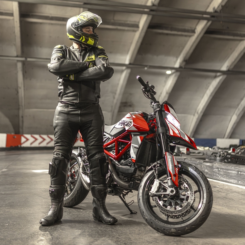 Oxford Cypher 1.0 D2D Motorradstiefel Schwarz